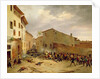 The Battle of 31st March 1849 in the Via delle Consolazioni in Brescia by Faustino Joli