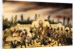 Scene from the Battle of Solferino: Fighting in the Cemetery by Antonio Spandri