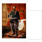 Portrait of Victor Emmanuel II of Italy by Cesare Campini