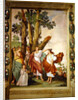 Crowning of the nymph Amaryllis, winner of the race by Giulio Carpioni