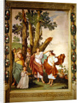 Crowning of the nymph Amaryllis, winner of the race by Giulio Carpioni