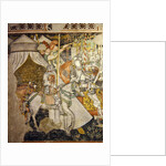 Army on horseback by Italian School