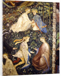 Lovers in a garden in May by Maestro (attr. to) Venceslao