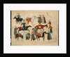 Ms. cicogna 1971, miniature from the 'Memorie Turchesche' depicting horse traders by Venetian School