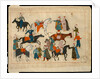 Ms. cicogna 1971, miniature from the 'Memorie Turchesche' depicting horse traders by Venetian School