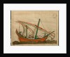 Ms. cicogna 1971, miniature from the 'Memorie Turchesche' depicting a passenger carrying ship by Venetian School