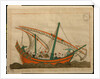 Ms. cicogna 1971, miniature from the 'Memorie Turchesche' depicting a passenger carrying ship by Venetian School
