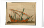 Ms. cicogna 1971, miniature from the 'Memorie Turchesche' depicting a passenger carrying ship by Venetian School
