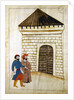 Ms. cicogna 1971, miniature from the 'Memorie Turchesche' depicting a Venetian ambassador held captive by Venetian School