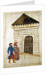 Ms. cicogna 1971, miniature from the 'Memorie Turchesche' depicting a Venetian ambassador held captive by Venetian School