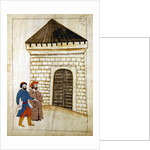 Ms. cicogna 1971, miniature from the 'Memorie Turchesche' depicting a Venetian ambassador held captive by Venetian School