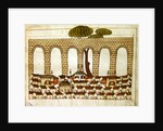 Ms. cicogna 1971, miniature from the 'Memorie Turchesche' depicting the great aqueduct at Constantinople by Venetian School