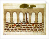 Ms. cicogna 1971, miniature from the 'Memorie Turchesche' depicting the great aqueduct at Constantinople by Venetian School