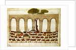 Ms. cicogna 1971, miniature from the 'Memorie Turchesche' depicting the great aqueduct at Constantinople by Venetian School