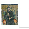 Christ enthroned with the angels by Byzantine School