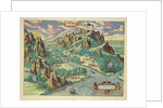 View of antique Thessaly from the 'Atlas Major', 1662 by Joan Blaeu