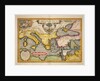 Map of the Voyage of the Argonauts by Abraham Ortelius