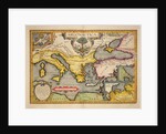 Map of the Voyage of the Argonauts by Abraham Ortelius