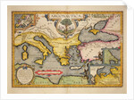 Map of the Voyage of the Argonauts by Abraham Ortelius