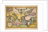 Map of the Voyage of the Argonauts by Abraham Ortelius