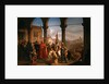 The Dedication of Trieste to Austria by Cesare Felix dell' Acqua