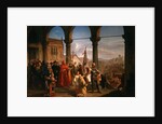 The Dedication of Trieste to Austria by Cesare Felix dell' Acqua