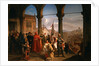 The Dedication of Trieste to Austria by Cesare Felix dell' Acqua