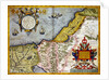 Palestine and the Promised Land by Abraham (after) Ortelius