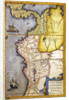 Map of the gold-bearing regions in Peru by Joan Blaeu