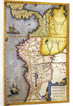 Map of the gold-bearing regions in Peru by Joan Blaeu