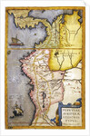 Map of the gold-bearing regions in Peru by Joan Blaeu