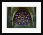 West rose window, c.1220 by Anonymous