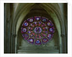 West rose window, c.1220 by Anonymous