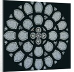 Rose window by German School