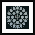 Rose window by German School