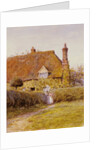 Sunflower Cottage by Helen Allingham