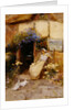 At the Cottage Door, 1913 by Thomas Mackay