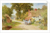 A Warwickshire Lane by Arthur Claude Strachan