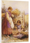 The Young Gleaners by Myles Birket Foster