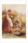 The Young Gleaners by Myles Birket Foster