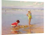 Children on the Beach by Charles-Garabed Atamian