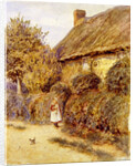 Straying by Helen Allingham