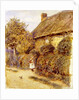 Straying by Helen Allingham