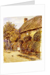 Straying by Helen Allingham