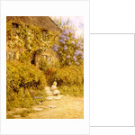A cottage near Crewkerne by Helen Allingham