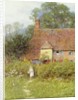 By the Cottage Gate by Helen Allingham