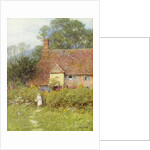 By the Cottage Gate by Helen Allingham