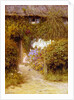 A cottage at Redlynch by Helen Allingham