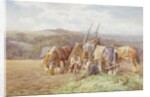 Resting in the Field by Charles James Adams