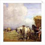 The Hay Wagon by Nathaniel Hughes John Baird